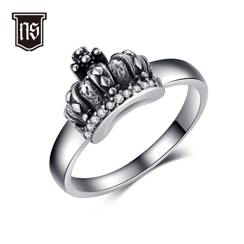 小号皇冠十字戒指