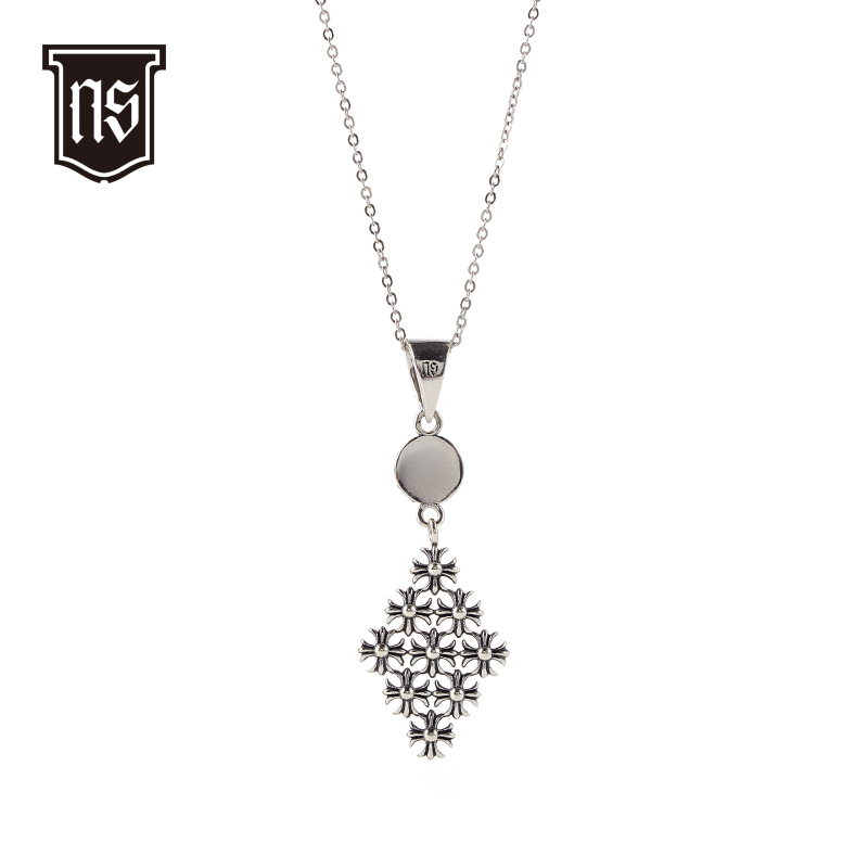 MB十字盾牌吊坠