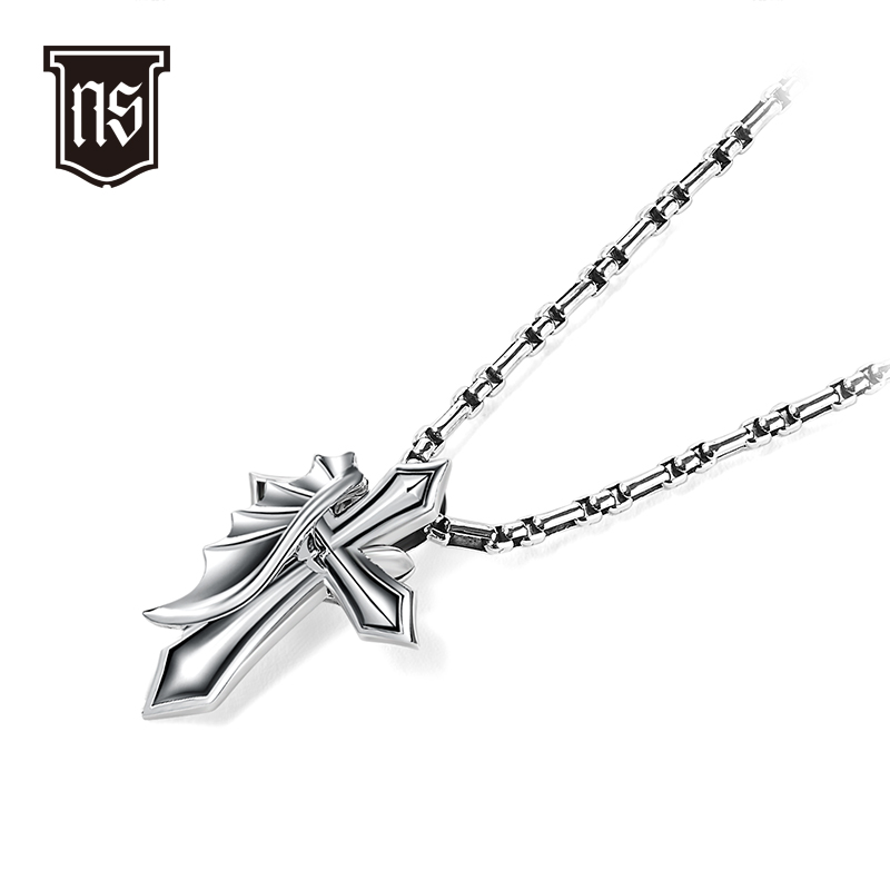 大号十字架翅膀吊坠