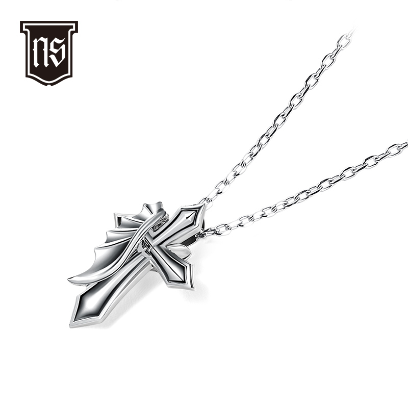 小号十字架翅膀吊坠