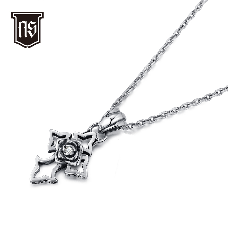 花式十字架锆石吊坠